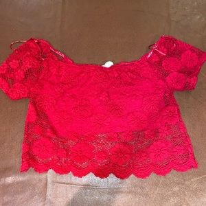 Off the shoulder top